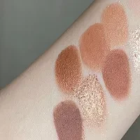 Nine Colors Water Proof Long Lasting Non-Smudge Matte Glittery Eyeshadow Palette