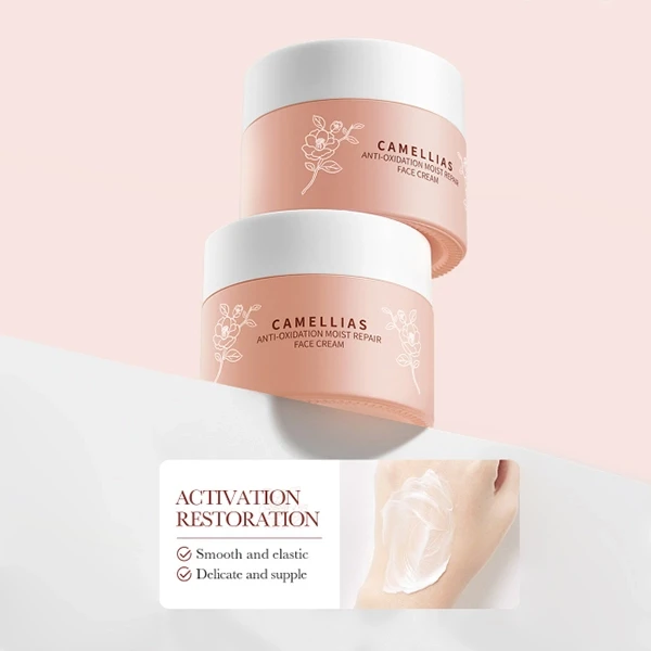 5 In 1 Camellia Flower Moisturizing Skin Lotion Cream Peronscal Skincare Product
