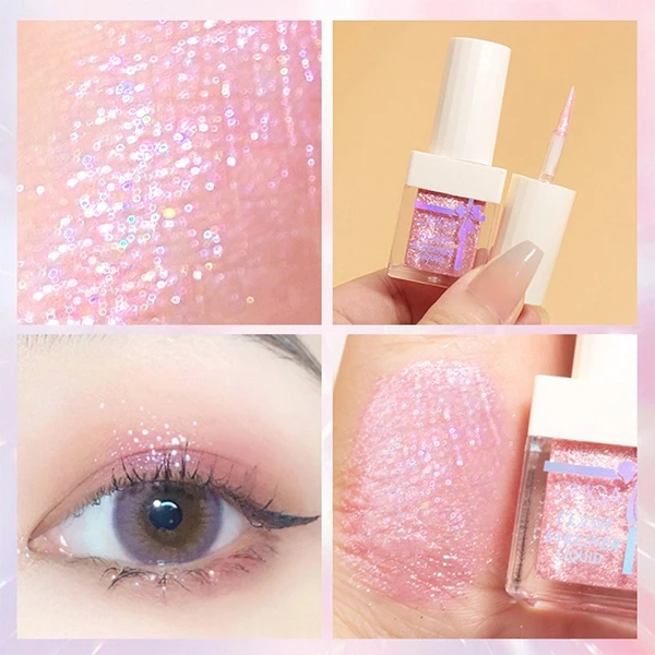 Glitter Brighten Skin Face WaterProof Highlighter Eyeshadow Cosmetics For Ladies