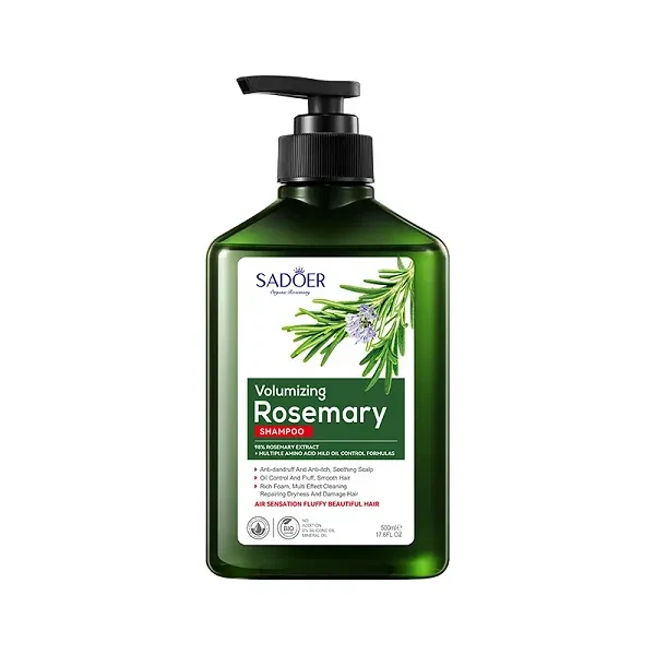 Sadoer Volumizing Anti-dandruff Removal Oil-control Fluffy Rosemary Shampoo Hair