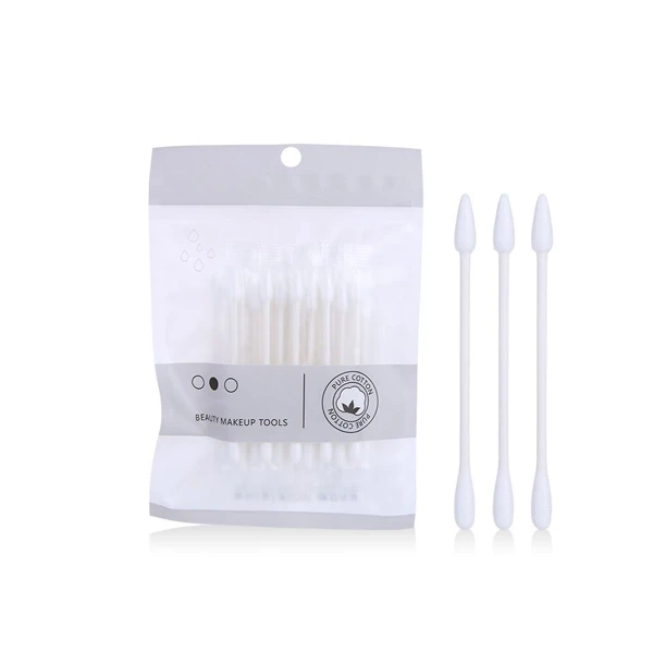 Plastic Lip Wands Lip Grooming Tool Set for Women in White Shades