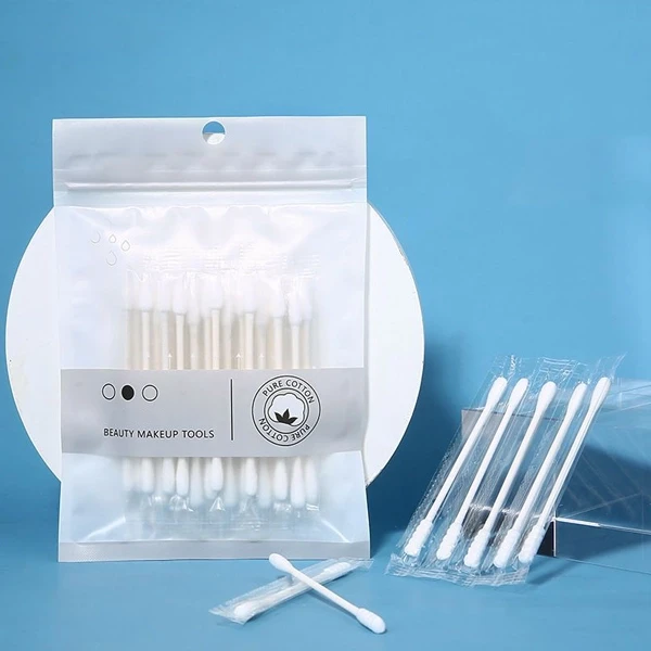 Plastic Lip Wands Lip Grooming Tool Set for Women in White Shades