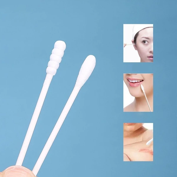 Plastic Lip Wands Lip Grooming Tool Set for Women in White Shades