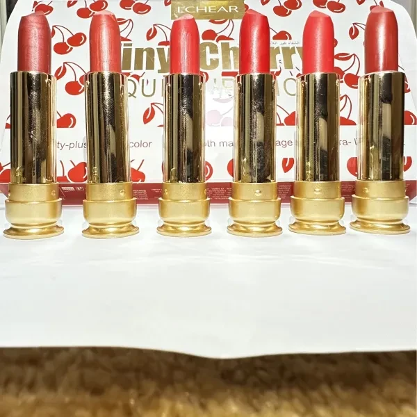 Set Of 6Pcs Moisturizing Full Coverage Oil Free Lipstick Set