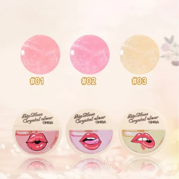 Set Of 3 Pieces Color Changing Lip Beauty Oil Set, Women Lips Moisturizing Lip G