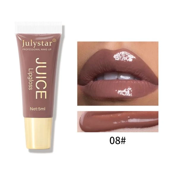 Long Lasting Glossy Moisturizing Waterproof Lip Care Women Easy To Apply Nourish