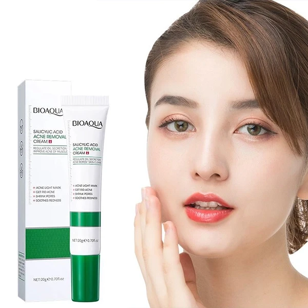 Salicylic Acid High Pigmented Skin Care Anti-Acne Removal Cream Facial Cleanser