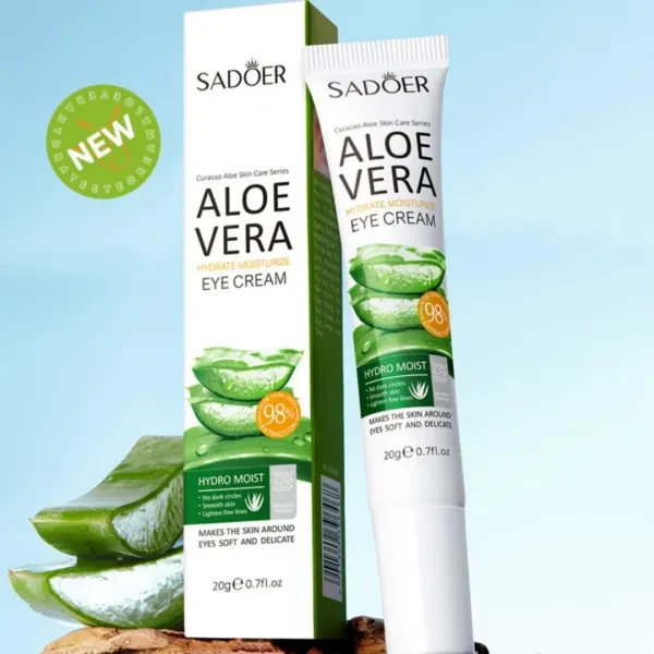 Aloe Vera Hydrate Moisturize Eye Cream Anti Dark Circles Eye Serum Remove Eye Ba