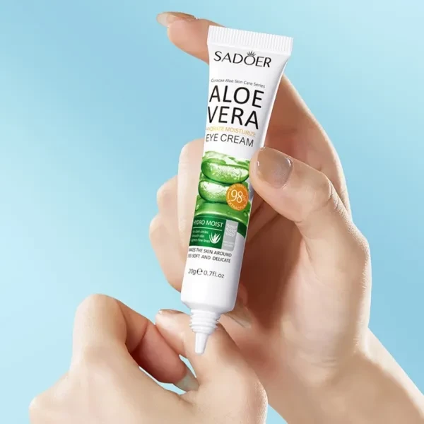 Aloe Vera Hydrate Moisturize Eye Cream Anti Dark Circles Eye Serum Remove Eye Ba