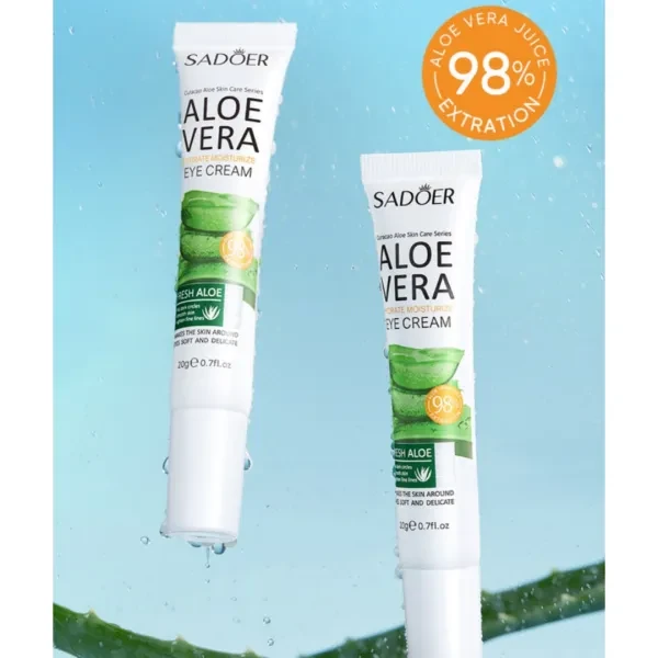 Aloe Vera Hydrate Moisturize Eye Cream Anti Dark Circles Eye Serum Remove Eye Ba