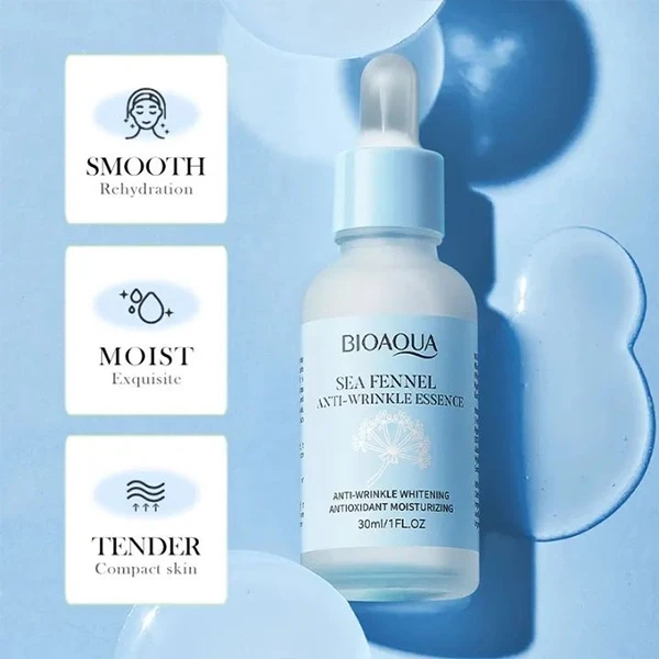 Glowing Skin Improvement Sea Fennel Facial Care Hyaluronic Acid Anti-Aging Moist