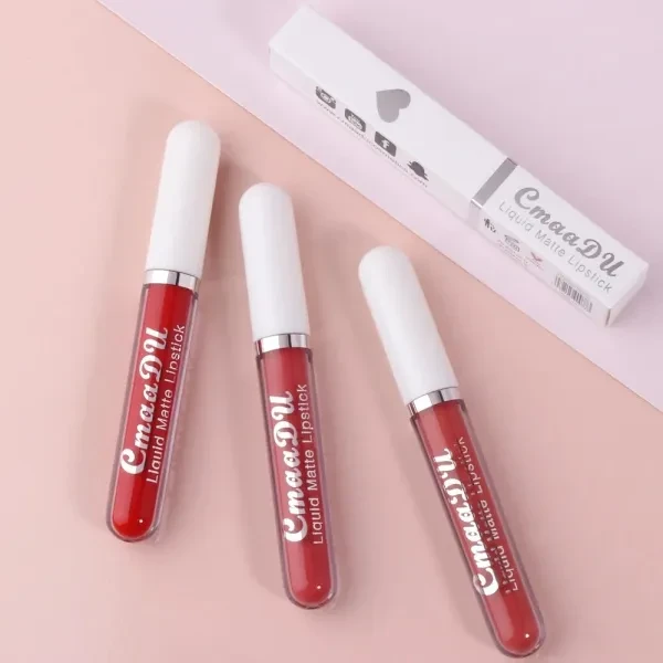 Velvet Matte Easy To Apply Long-Lasting Waterproof Lip Care Non-Stick Liquid Mat