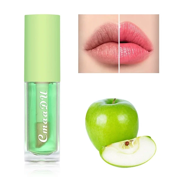 One Piece Portable Moisturizing Anti-Cracking Green Blueberries Lip Care Color C