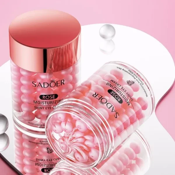 Rose Moisturizing Shiny Eye Cream Face Care Around The Eye Anti Dark Circles Ten