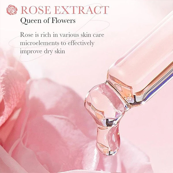 Rose Hyaluronic Acid Skin Care Set Anti Aging Nourishing Cream Lotion Women Beau