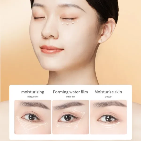 Vitamin C Brightening Eye Cream Smooth Skin Dark Cricle Remover Lighten Face Moi