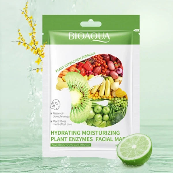 Multi Natural Plants Extraction Moisturizing Face Mask Anti-aging Skin Care Hydr