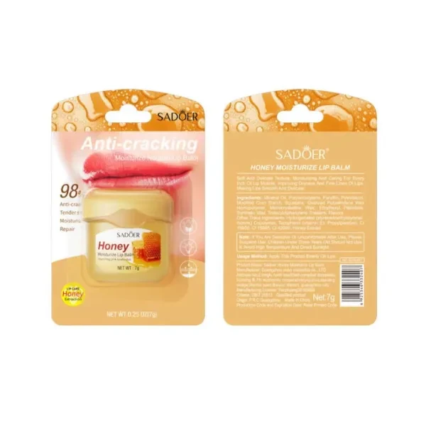 Honey Lip Balm Mild Smooth Lips Care Film Anti Dry Provide Comprehensive Hydrati