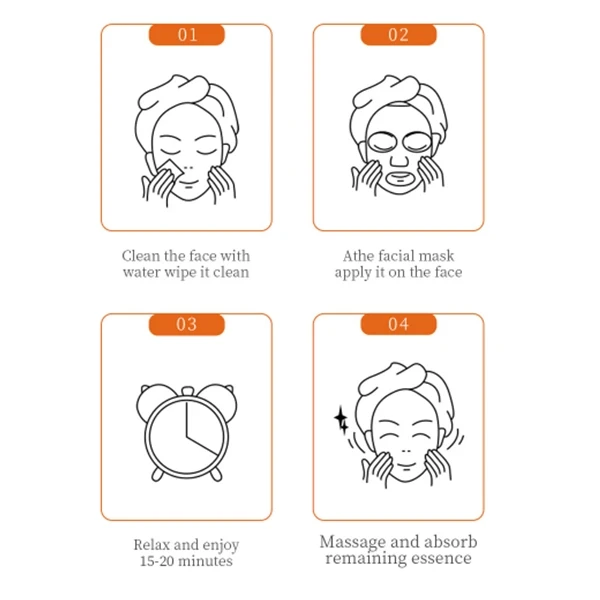 Multi Natural Plants Extraction Enzyme Face Mask Hydrating Anti Aging Smooth Ski