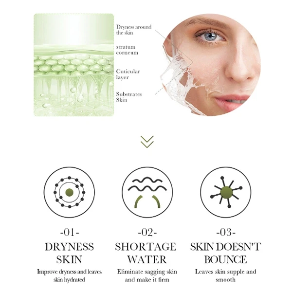 Sea Grape Dry Skin Hydrating Face Mask Deep Moisturizing Anti-aging Skin Care Fa