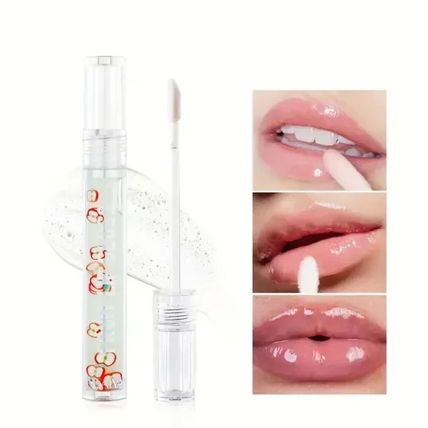 Transparent Lips Moisturizing Fruity Lip Gloss Lips Care Makeup Nourishing Lip G