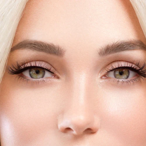 Lightweight Premium Silky Reusable Easy Patch Fake Artificial Eye Lashes Pair