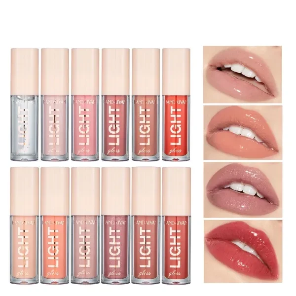 Long Lasting Glossy Moisturizing Lip Gloss Waterproof Lip Care Makeup Nourishing