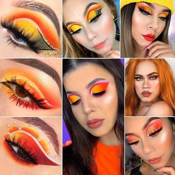 Vibrant Eyes 15-Color Eyeshadow Palette - Waterproof & Multi Texture