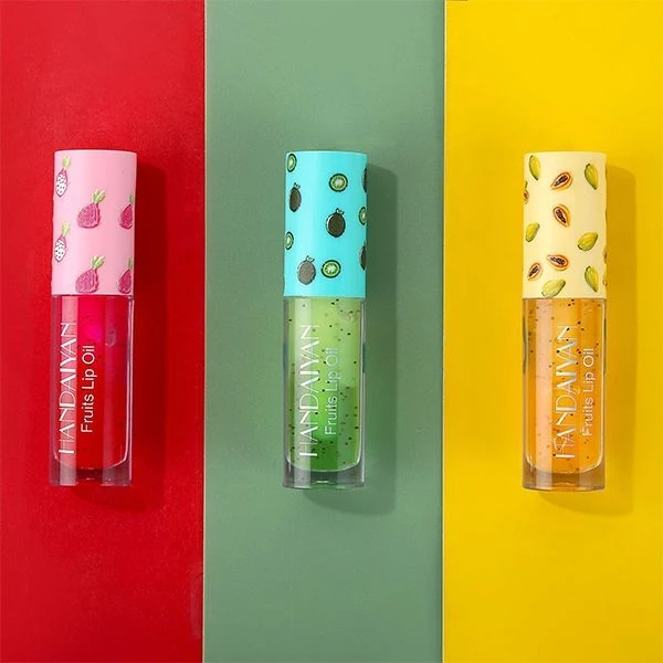 Fruity Lip Gloss - Moisturizing & Glittery Lip Enhancer