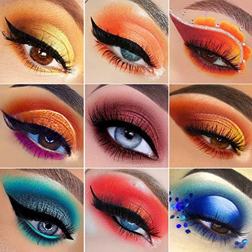 Vibrant Eyes 15-Color Waterproof Eyeshadow Palette