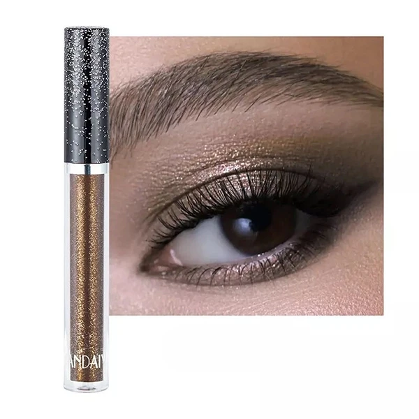 Portable Glitter Long-Lasting Sweat-Proof Glamorous Pearlescent Liquid Eye Shado