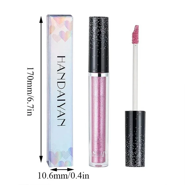 Portable Glitter Long-Lasting Sweat-Proof Glamorous Pearlescent Liquid Eye Shado