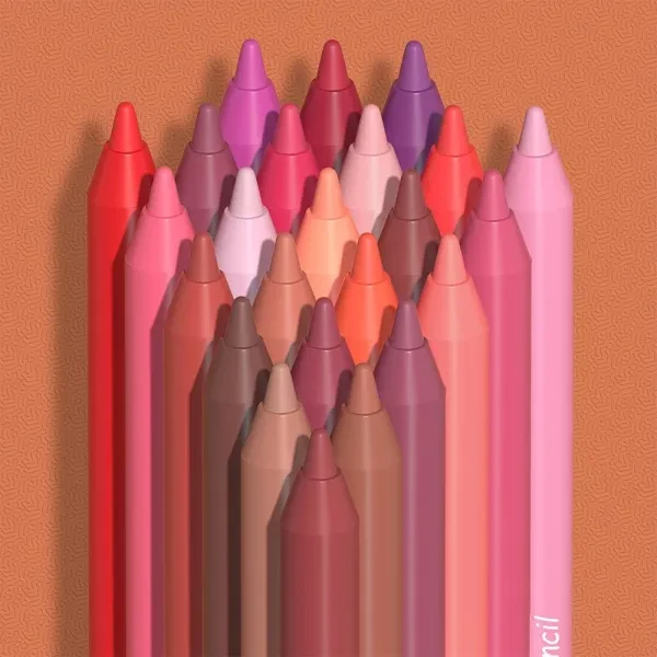 Matte Lip Liner Set - 6 Shades