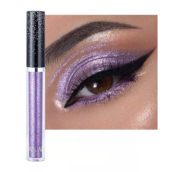 Portable Glitter Long-Lasting Sweat-Proof Glamorous Pearlescent Liquid Eye Shado