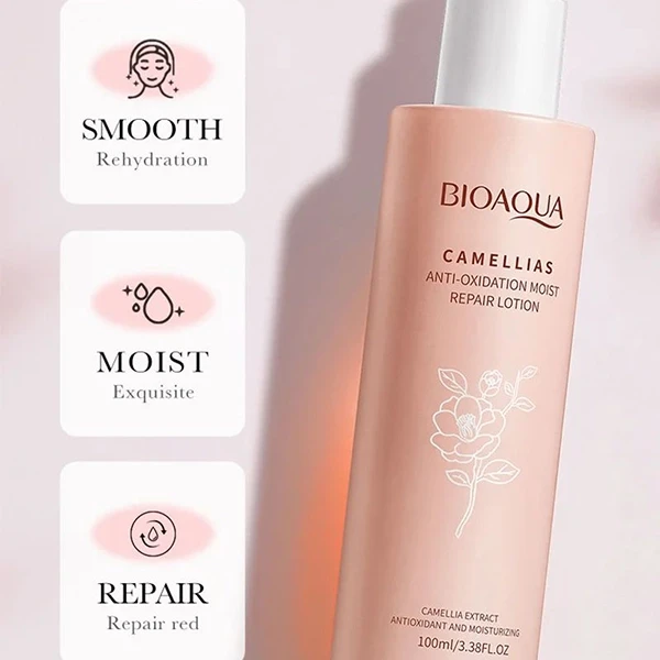 Camellias Facial Care Anti-Aging Glowing Anti-Oxidation Skincare Moist Repair Lo