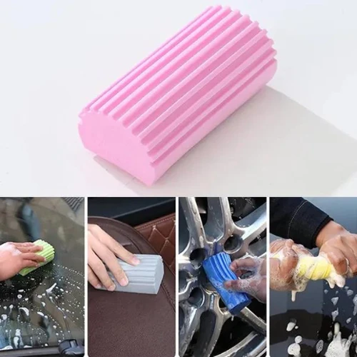 Damp Cleaning Duster Household Cleaning Sponge Dust Remover Cobwebs Mirrors Vent