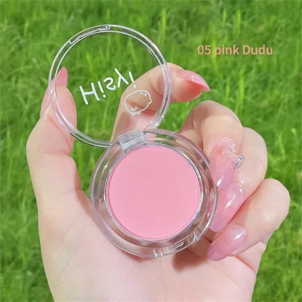 Water Resistant Face Grooming Pure Natural Facial Cheek Enhancer Pink Dudu Blush