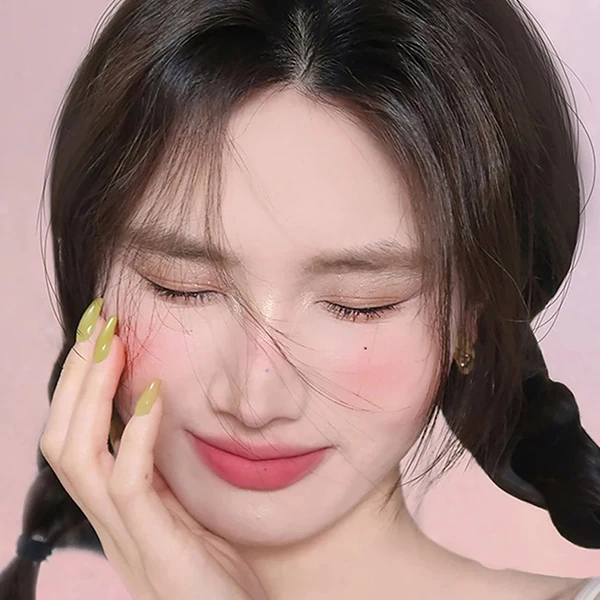 Water Resistant Face Grooming Pure Natural Facial Cheek Enhancer Pink Dudu Blush