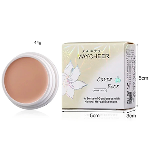 Skin Enhancement Face Oil Control Water Resistant Contour Foundation Cream - 01