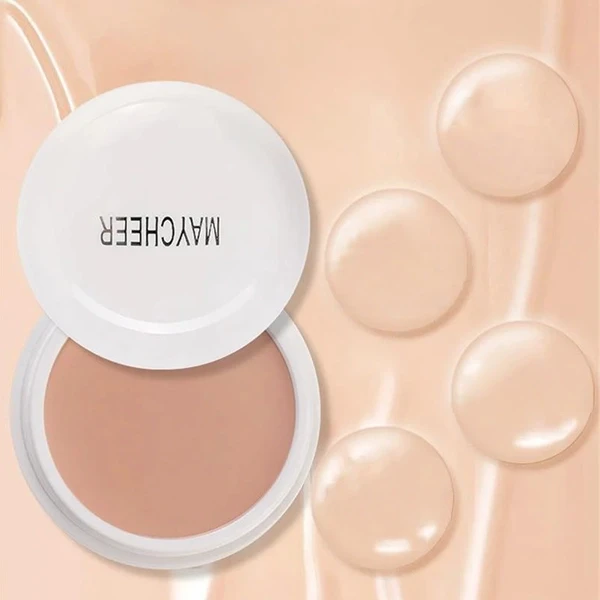 Skin Enhancement Face Oil Control Water Resistant Contour Foundation Cream - 01