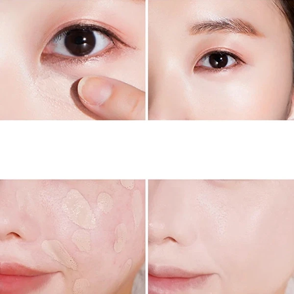 Skin Enhancement Face Oil Control Water Resistant Contour Foundation Cream - 02