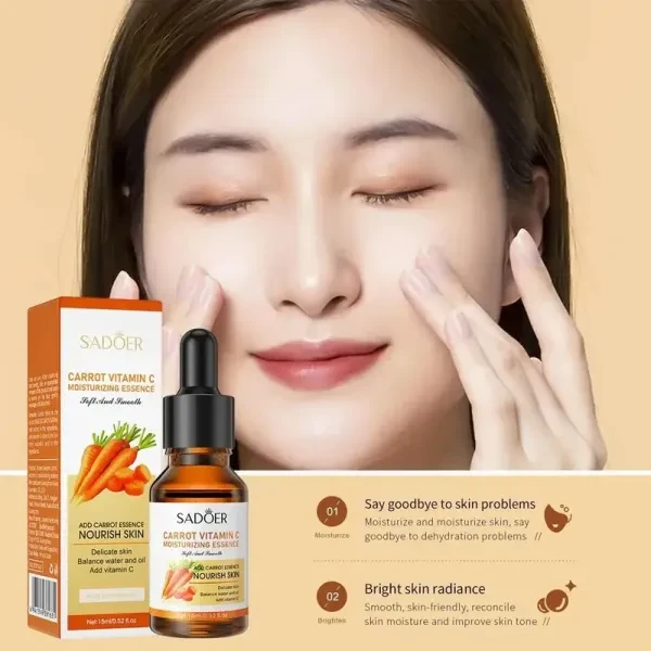 Vitamin C Face Serum Wrinkle Spot Remover Anti Aging Snail Essence Whitening Ant