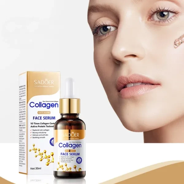 Collagen Anti-aging Moisturizing Nourishing Face Serum Replenish Skin Face Beaut
