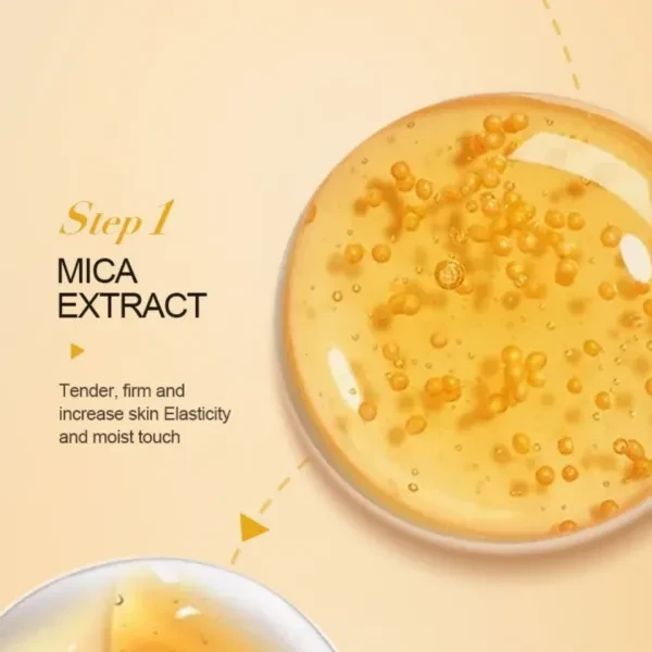 Gold Shiny Repair Facial Mask Anti-aging Deep Cleansing Reduces Peptide Skin Car