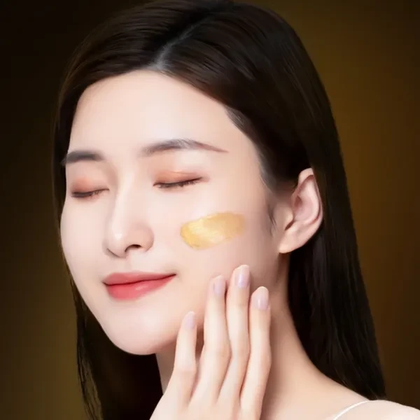 Gold Shiny Repair Facial Mask Anti-aging Deep Cleansing Reduces Peptide Skin Car