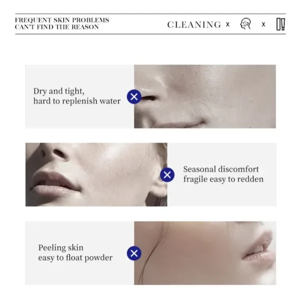 Collagen Firming Face Cleanser Whitening Facial Wash Anti-aging Anti Wrinkle Dee