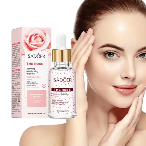 The Rose Smooth Skin Hydrating Facial Serum Moisturizer Face And Body Gel Skin B