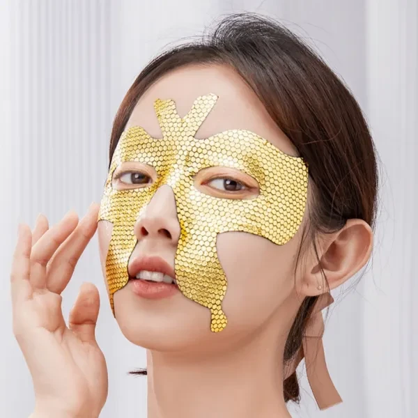 2 Pcs Golden Butterfly Eye Mask Anti Wrinkle Moisturizer Anti Aging Sagging Wrin