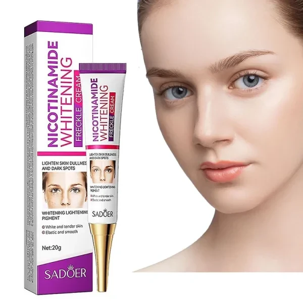 Freckle Removal Cream Whitening Lighten Dullness Dark Spot Remover Soft Skin Moi