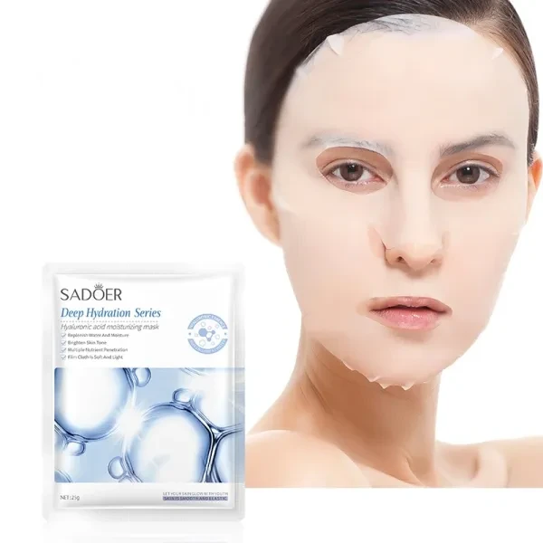 2 Pcs Skin Care Moisturizing Face Masks Collagen Whitening Vitamin C Hydrated Sh